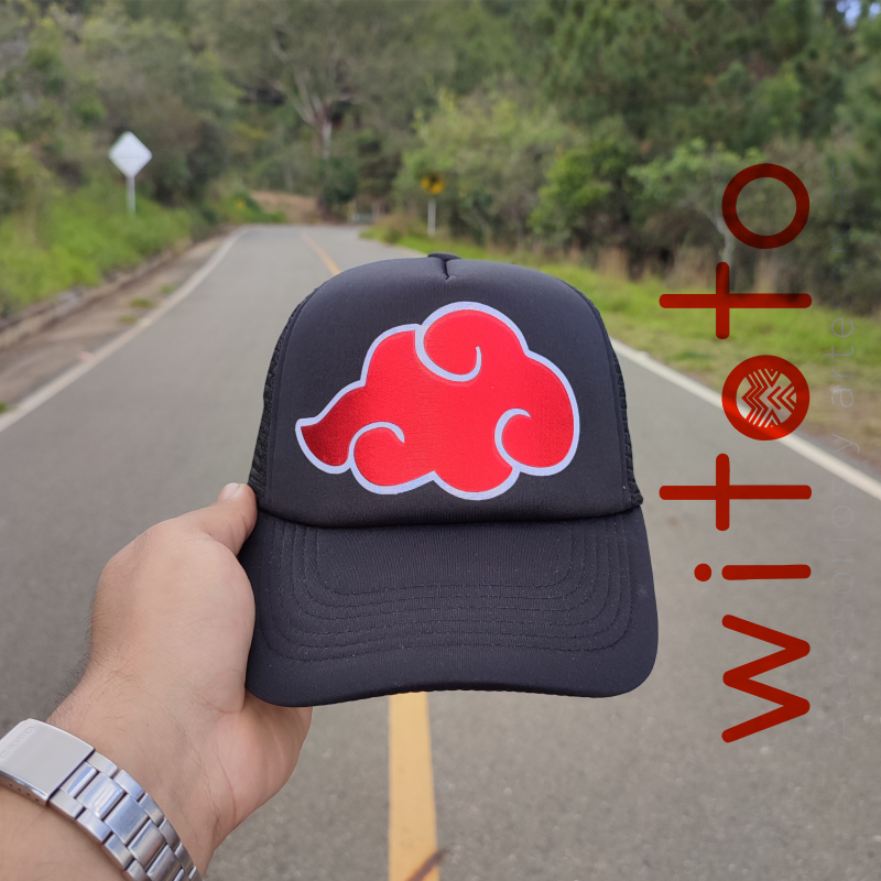 GORRA NARUTO AKATSUKI